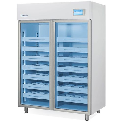 Kühlschrank für Apotheken - MFG1500TS - MEDIFROID - vertikal / mit 2 Türen / mit Glastür