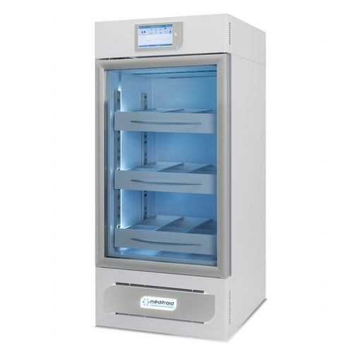 Kühlschrank für Blutbanken - MBB170 - MEDIFROID - vertikal / auf Rollen / 1 Tür