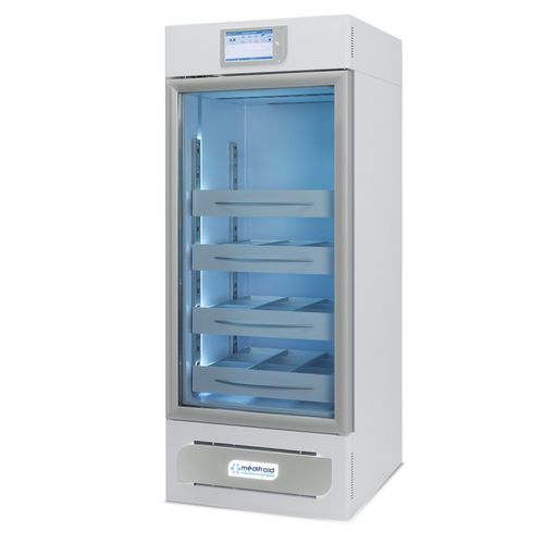 Kühlschrank für Blutbanken - MBB200 - MEDIFROID - vertikal / auf Rollen / 1 Tür