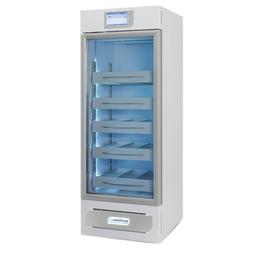 Kühlschrank für Blutbanken - MBB250 - MEDIFROID - vertikal / auf Rollen / 1 Tür