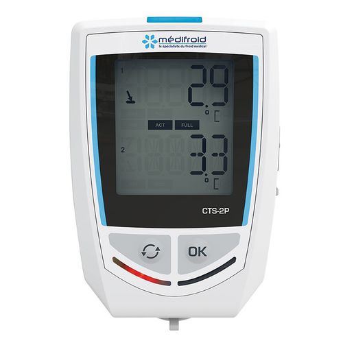 Temperatur-Datenlogger - CTS2P - MEDIFROID - zur Temperaturaufzeichnung / Fühler