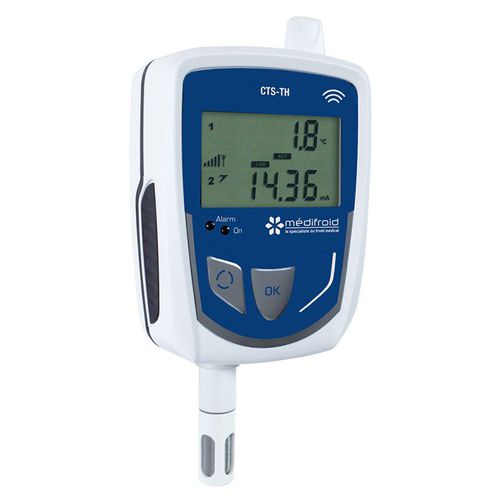 Temperatur-Datenlogger - CTS2PRF-TH - MEDIFROID - Hygrometrie / zur Temperaturaufzeichnung / zur Feststellung von Feuchtigkeit