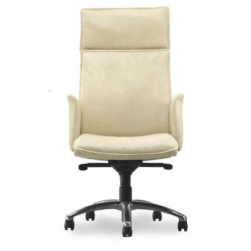 Bürostuhl mit Armlehnen - EDGE - Cabot Wrenn - auf Rollen / mit hoher Rückenlehne / pneumatisch