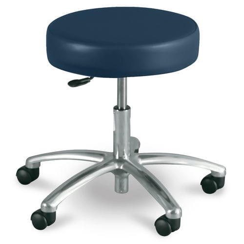 Hocker für Gesundheitseinrichtungen - 440  - Champion - höhenverstellbar / auf Rollen / blau