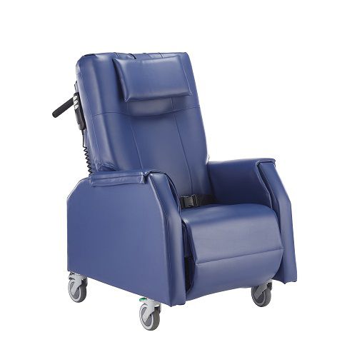 Elektrischer Ruhesessel - KEIRA COMPACT  - Knightsbridge Furniture - neigbar / mit Fußstütze / auf Rollen