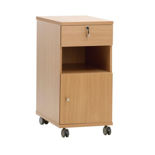 Nachttisch auf Rollen - WILSOC6802 - Knightsbridge Furniture - modular / mit Fächern