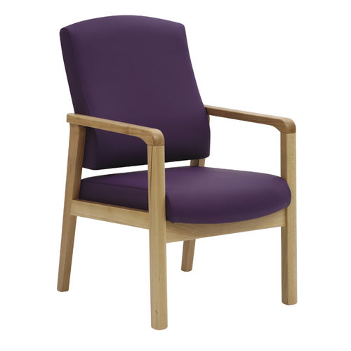 Bürostuhl für Wartezimmer - DALTOK6002 - Knightsbridge Furniture - für Reinraum / mit Armlehnen / ergonomisch
