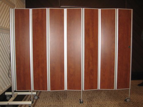 Mobiler Medizinischer Bettschirm - Parflex Screen Systems - zusammenklappbar