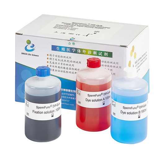 Färbelösungs-Reagenzkit - BRED-015 - Bred Life Science Technology Inc . - für Spermaanalyse