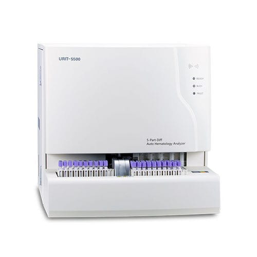 Automatischer Hämatologie-Analysator - 5500 - Guilin Urit Electronic Group Co.,Ltd - Tisch / mit 5-teiliger Differenzierung / per Durchflusszytometrie