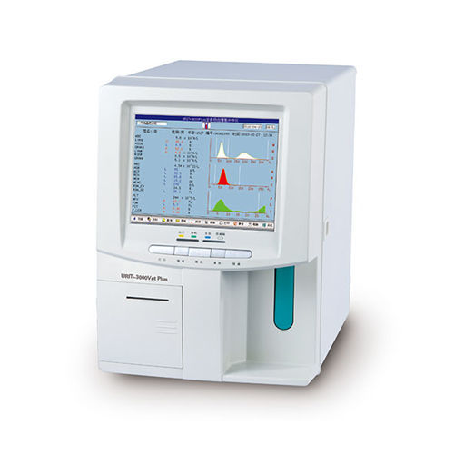 Hämatologie-Analysator / für Veterinärmedizin - 3000Vet Plus - Guilin Urit Electronic Group Co.,Ltd - automatisch / Tisch / 21 Parameter