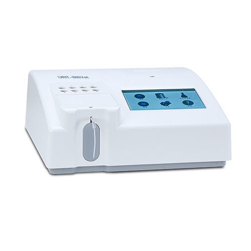 Automatisches biochemisches Analysegerät - Guilin Urit Electronic Group Co.,Ltd - für Veterinärmedizin / Tisch / mit Touchscreen