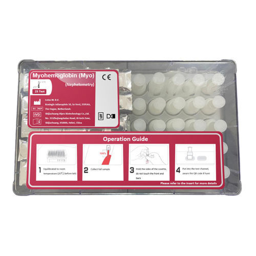 Myoglobin-Testkit - Hipro Biotechnology Co., Ltd. - für kardiovaskuläre Erkrankungen / Blut / Serum