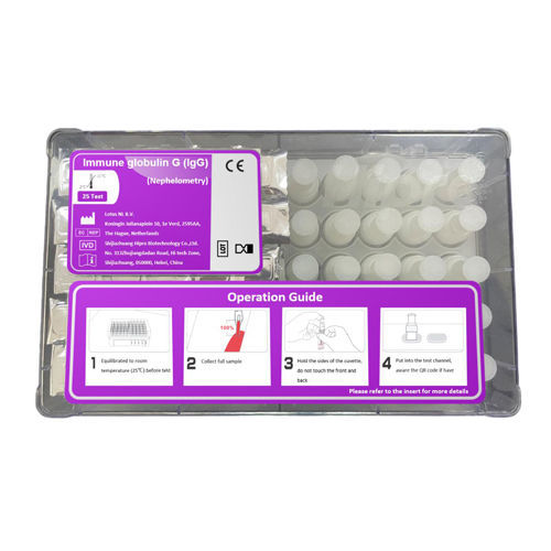 Testkit / Immunglobulinklasse G - Hipro Biotechnology Co., Ltd. - Autoimmunerkrankungen / Blut / Serum