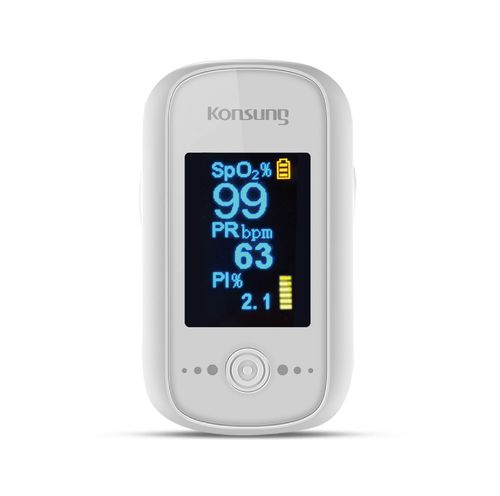 Fingerpulsoximeter - SONOSAT-F02W - Jiangsu Konsung Medical Equipment - medizinisch / batteriebetrieben / OLED