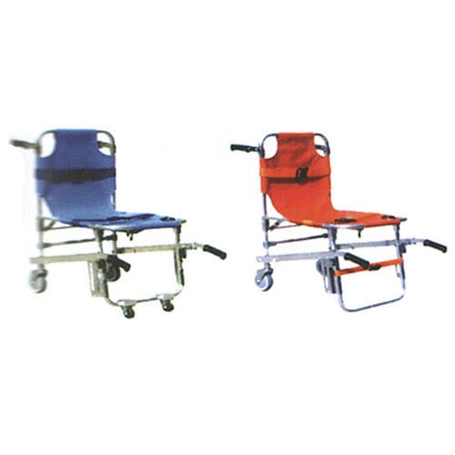 Transportstuhl mit Treppensteighilfe - SH-102 - Jiangsu Suhong Medical Instruments - zusammenklappbar