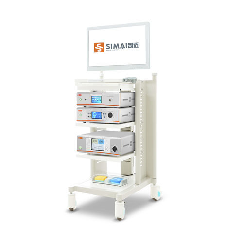 Medizinischer Wagen - SM8901 - SIMAI - für Endoskope / mit Schublade / mobil