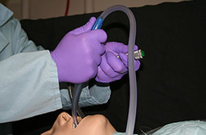Ansaugkanüle - DuCanto ®  - SSCOR - für oropharyngeale Intubation / Yankauer / gebogen