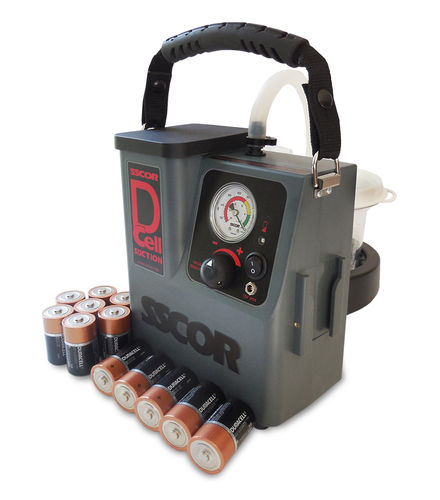 Elektrische Sekret-Absaugpumpe - DCell - SSCOR - mit Batterie / für Notfälle an Bord / tragbar