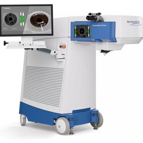 Laser zum Schneiden der Hornhautkappe - ATOS&reg; - SCHWIND eye-tech-solutions - zur Extraktion des Lentikels / Yb:YAG / auf Wagen