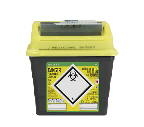 Behälter für Abfallprodukte - 5117XXXX - Vernacare - Polypropylen / Sicherheit / sicher