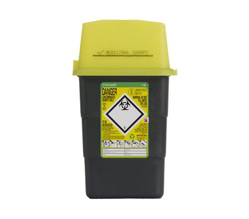 Behälter für Abfallprodukte - 5050XXXX - Vernacare - sicher