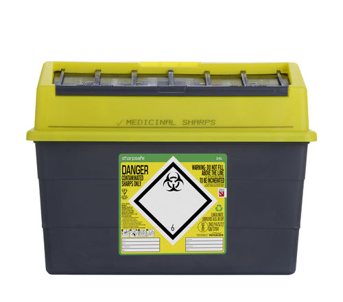 Behälter für Abfallprodukte - 5120XXXX - Vernacare - sicher / mit großen Abmessungen