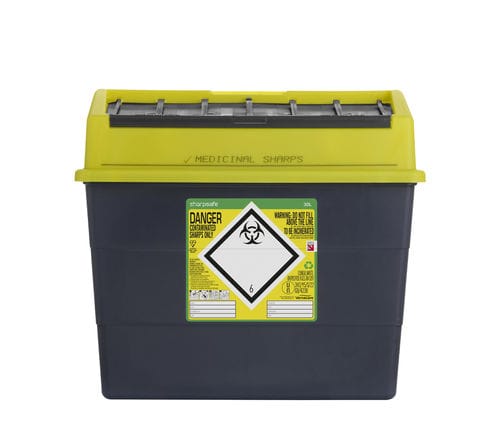 Behälter für Abfallprodukte - 5180XXXX - Vernacare - sicher / mit großen Abmessungen