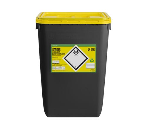 Behälter für Abfallprodukte - 5184XXXX - Vernacare - hermetisch dicht / sicher / mit großen Abmessungen
