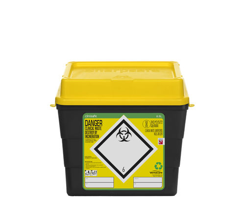 Behälter für Abfallprodukte - 5191XXXX - Vernacare - Labor / sicher / mit großen Abmessungen