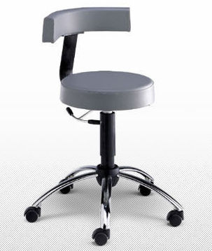Hocker für Dentallabor - CATO - drehbar / auf Rollen