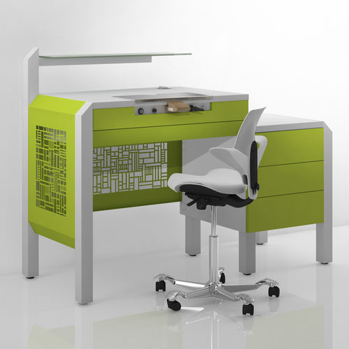 Arbeitsplatz für Dentallabors / mit Schubladen - COMP.4 - CATO