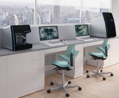 Arbeitsplatz für Dentallabors / Ausbildung - COMBY - CATO - doppelt