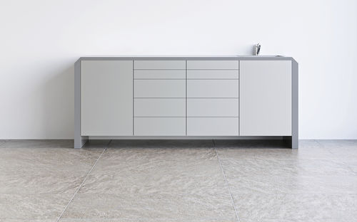 Abstellschrank - COMP. E - CATO - für zahnärztliche Instrumente / für Zahnarztpraxis / mit Schublade