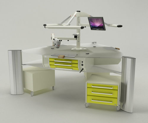 Arbeitsplatz für Dentallabors / mit Monitor - Operativa 13  - CATO