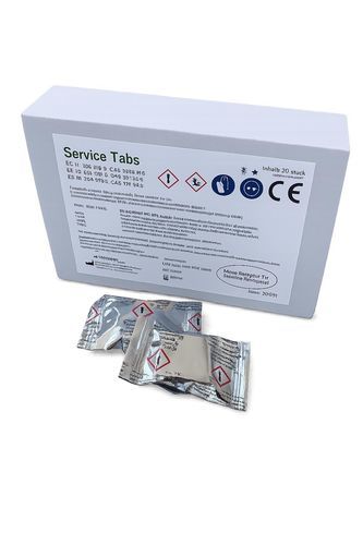 Desinfektionsmittel für medizinische Geräte - Service Tabs - IC Medical GmbH - Puder