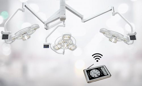Deckenmontierte OP-Leuchte - MASTER - Etkin Medical Devices - LED / mit 3 Armen / 96