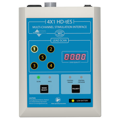 Transkranieller elektrischer Stimulator / tDCS - 4&times;1 HD-tES - Soterix Medical - tACS / tRNS