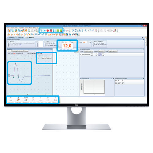 Monitoring-Software - Neuro-MEP  - Soterix Medical - Beschaffung / Test / Aufzeichnung
