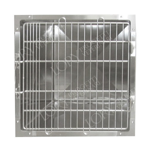Modularer Tierkäfig - GAMO001 - Lory Progetti Veterinari srl - Edelstahl / 1 Modul
