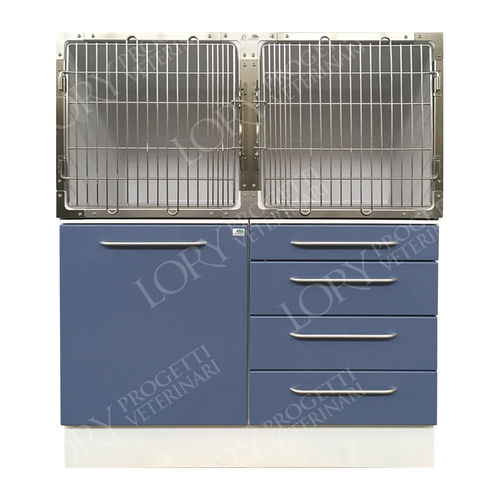 Modularer Tierkäfig - GAPVC004 - Lory Progetti Veterinari srl - PVC
