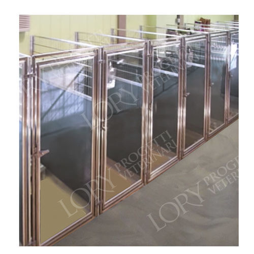 Modularer Tierkäfig - BOX002 series - Lory Progetti Veterinari srl - Edelstahl