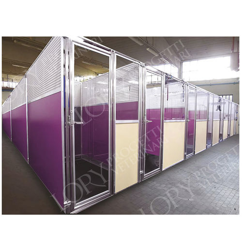 Modularer Tierkäfig - BOX003 series - Lory Progetti Veterinari srl - Edelstahl