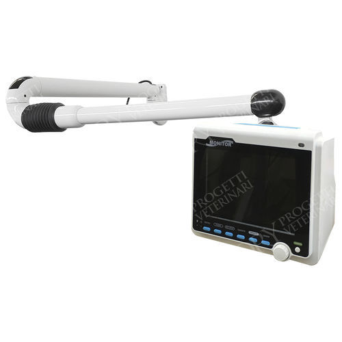 Knickarm-Tragarm - ANE011 - Lory Progetti Veterinari srl - für Monitor / für medizinische Zwecke / wandmontiert