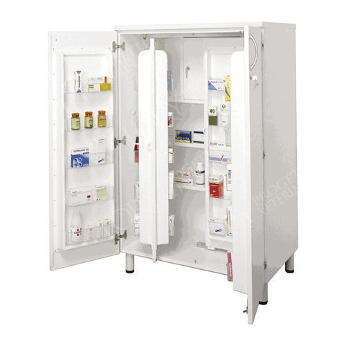 Medikamentenschrank - AR003 - Lory Progetti Veterinari srl - für Tierarztpraxis / für Apotheken / mit Regal