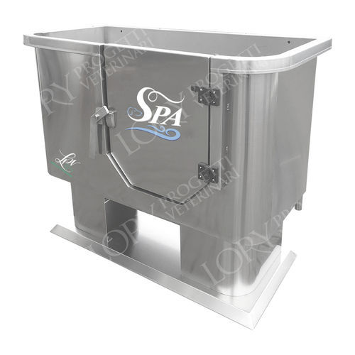 Pflegebadewanne für Tiere / für Hunde - VAPET009 - Lory Progetti Veterinari srl - bodenstehend