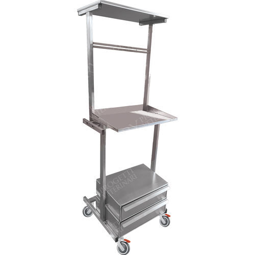 Wagen für Anästhesie - ANE004/A - Lory Progetti Veterinari srl - für Tierarztpraxis / für medizinische Geräte / für Transport