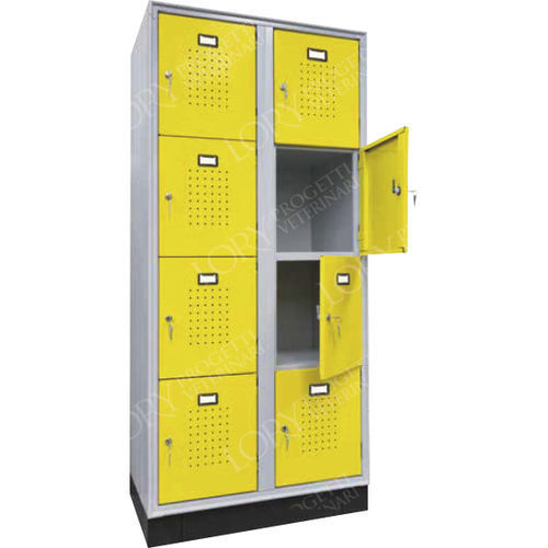 Lagerfach - AR014/B - Lory Progetti Veterinari srl - für Tierarztpraxis / mit Tür / Metall