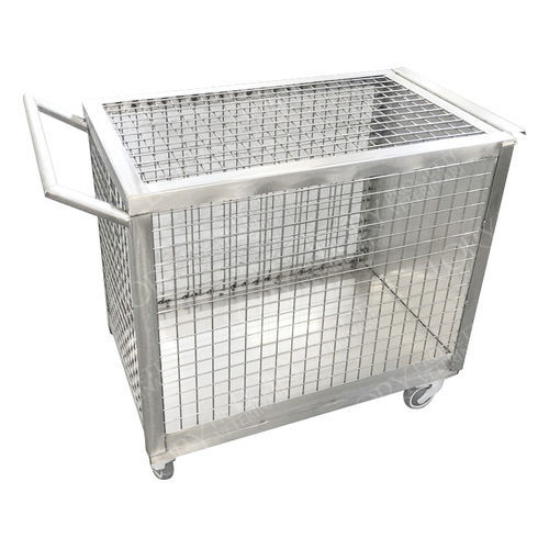 Modularer Tierkäfig - GA003 - Lory Progetti Veterinari srl - auf Rollen / Edelstahl / 1 Modul