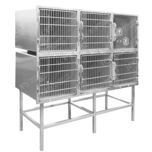 Tierkäfig für Katzen - GA049 - Lory Progetti Veterinari srl - für Hunde / modular / zwei Brücken